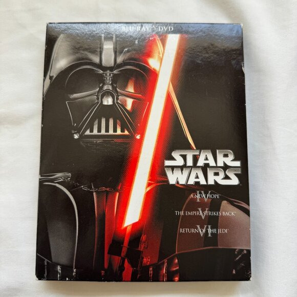EUC, Star Wars Trilogy DVD + Blu-ray, 6-Disc Set, Episodes IV-VI (4-6) - Picture 2 of 16